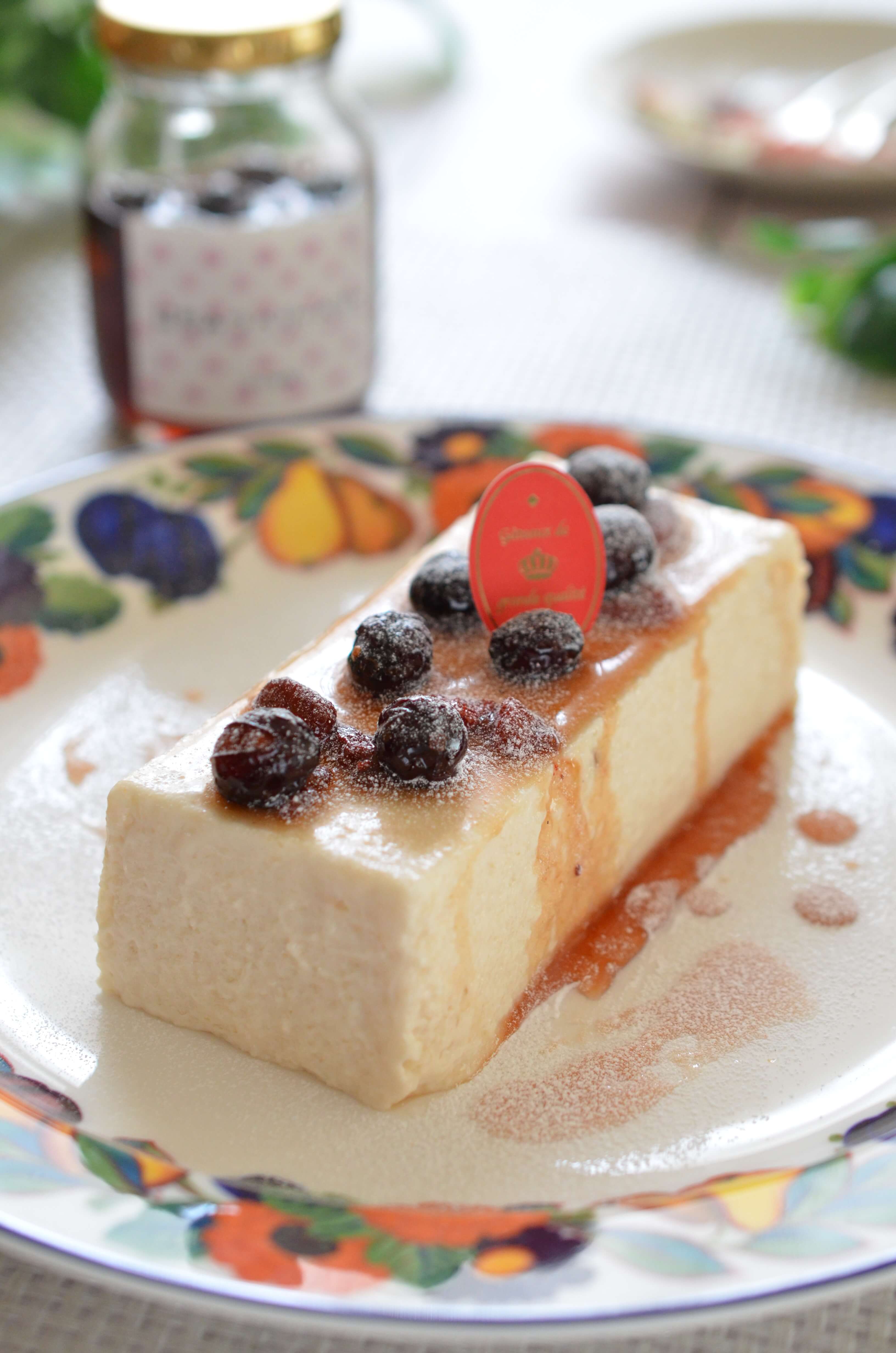 【レシピ】ベリーベリーチーズケーキ